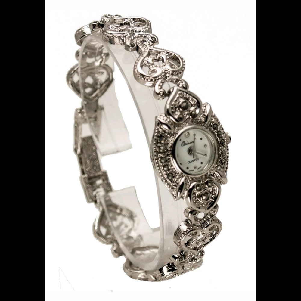 Vintage Antique Osirock Marcasite Ladies Watch